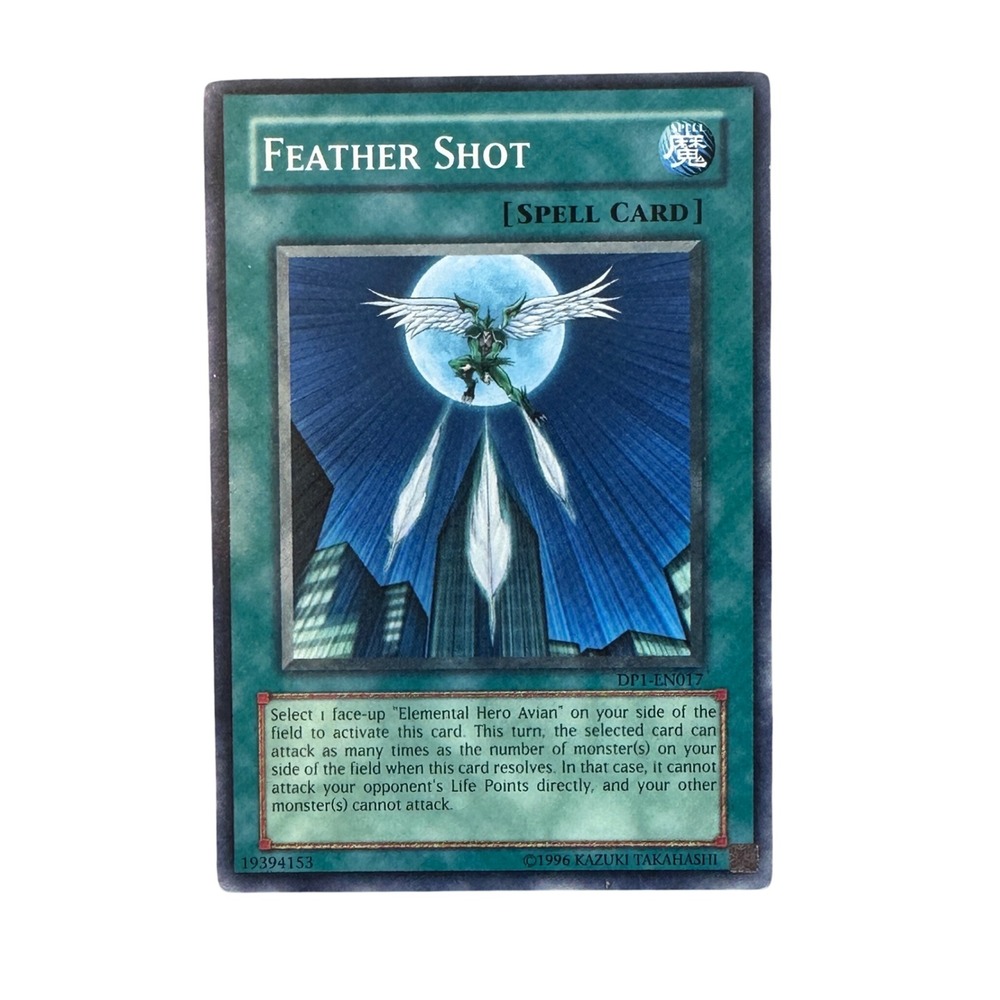 Yu-Gi-Oh! Trading Card Green Feather Shot DP1-EN017 Common Spell Card